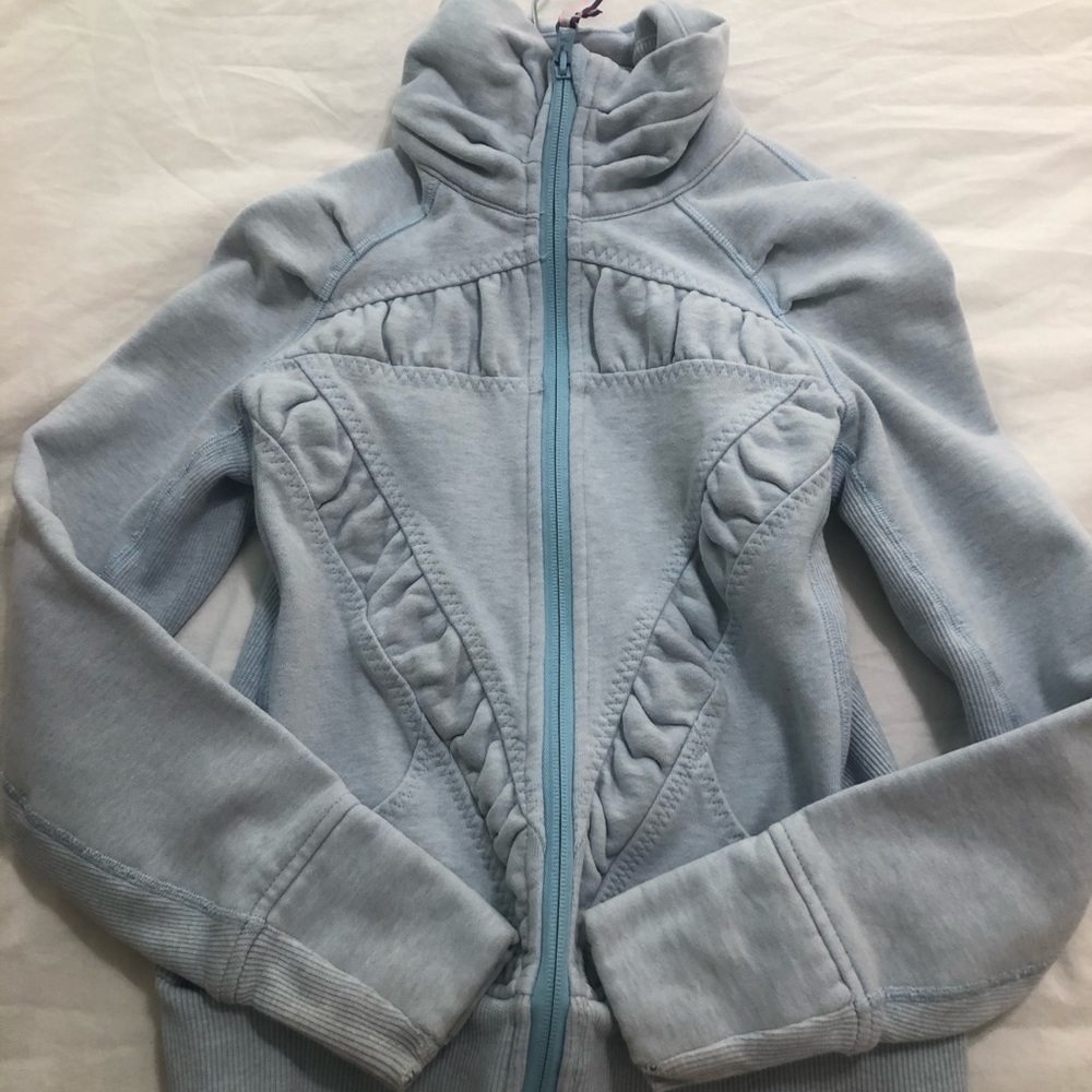 Ivivva by Lululemon light blue jacket